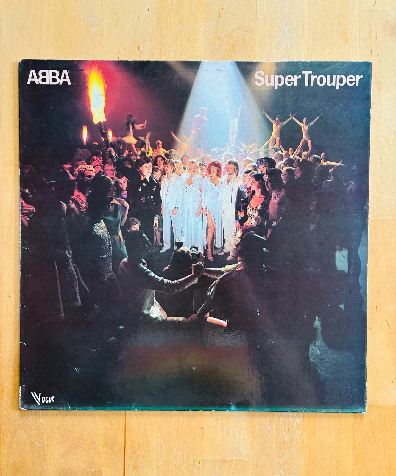 Disque vinyle 33T ABBA Super Trouper.
